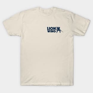 LionWing Mascot Logo (Navy) T-Shirt